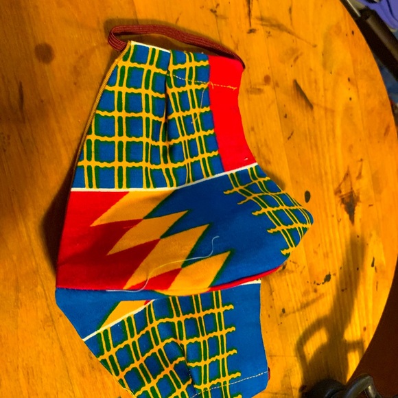 African Style Cloth Face Mask - Picture 2 of 2